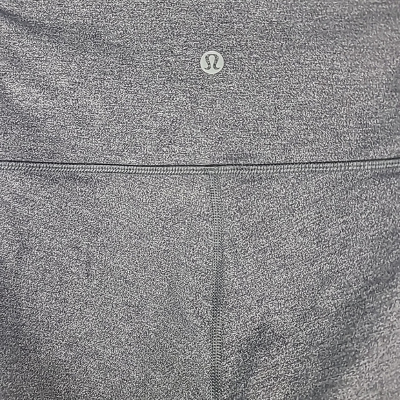 Lululemon Wunder Under Crop High-Rise Luxtreme 21" Grey Size 4 - Picture 4 of 6